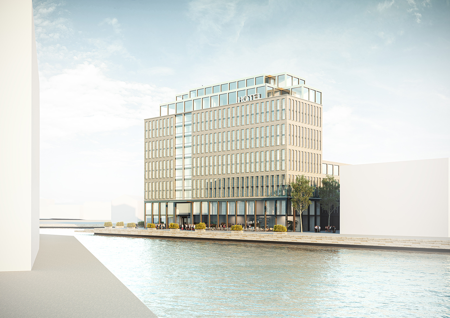 Nordic Choice Hotels' new hotel at Universitetskajen in Kalmar